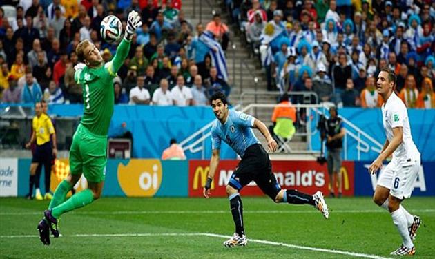 سواريز انجلترا واوروجواي